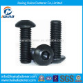 Black Oxide Carbon Steel Hexagon Socket Pan Head Machine Screw